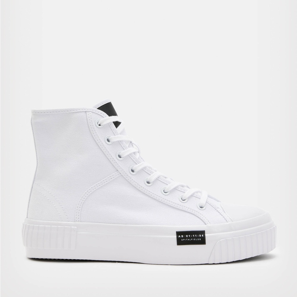 Never Worn Allsaints Dana Flatform High Top Sneakers